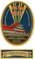 Java bier uit de Heineken's NI Bierbrouwerij, met het Nathan procedé gebrouwen