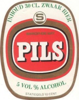 Etiket van Simon de Wit Pils.