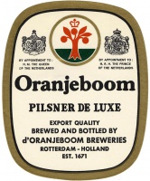 Oranjeboom mocht ook het wapen van de koningin voeren.